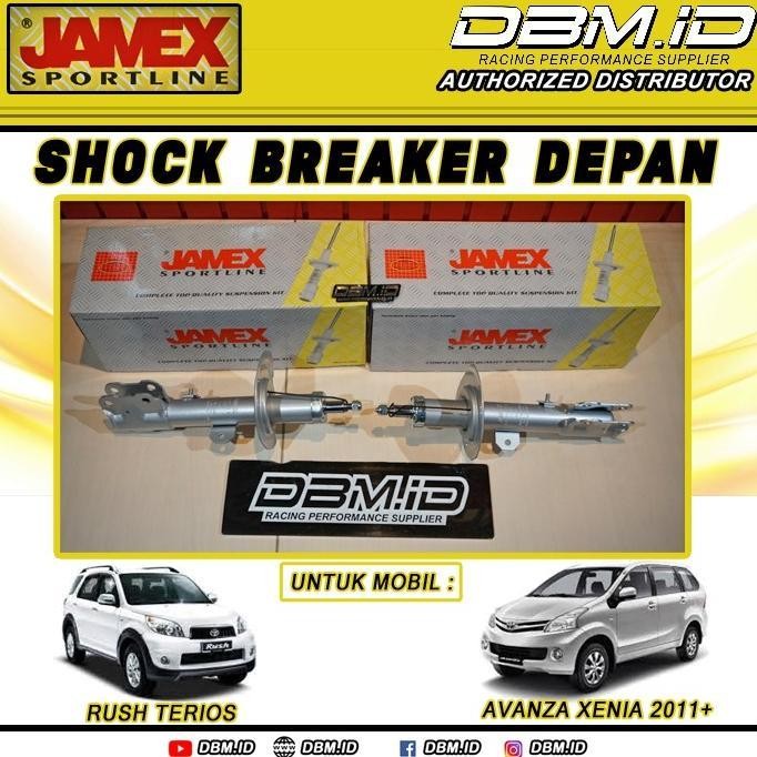 Jamex Sportline Shock Breaker Gas Depan Rush Terios Avanza Xenia 2011+