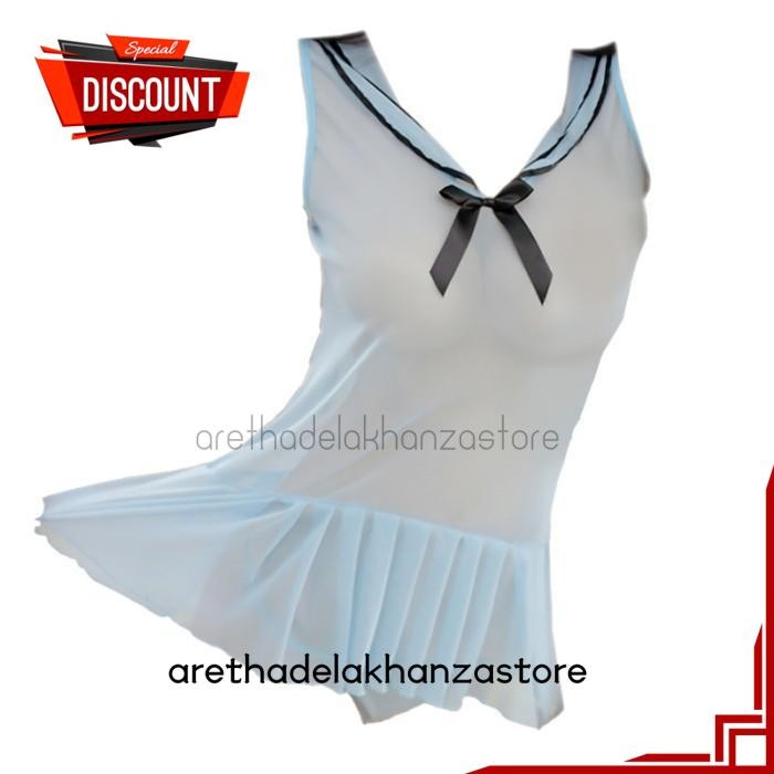 LINGERIE KOSTUM SAILOR BAJAK LAUT SERAGAM PELAUT BIRU SEXY SEKSI ONGKIR NOL BY ARETHA DELA KHANZA ST