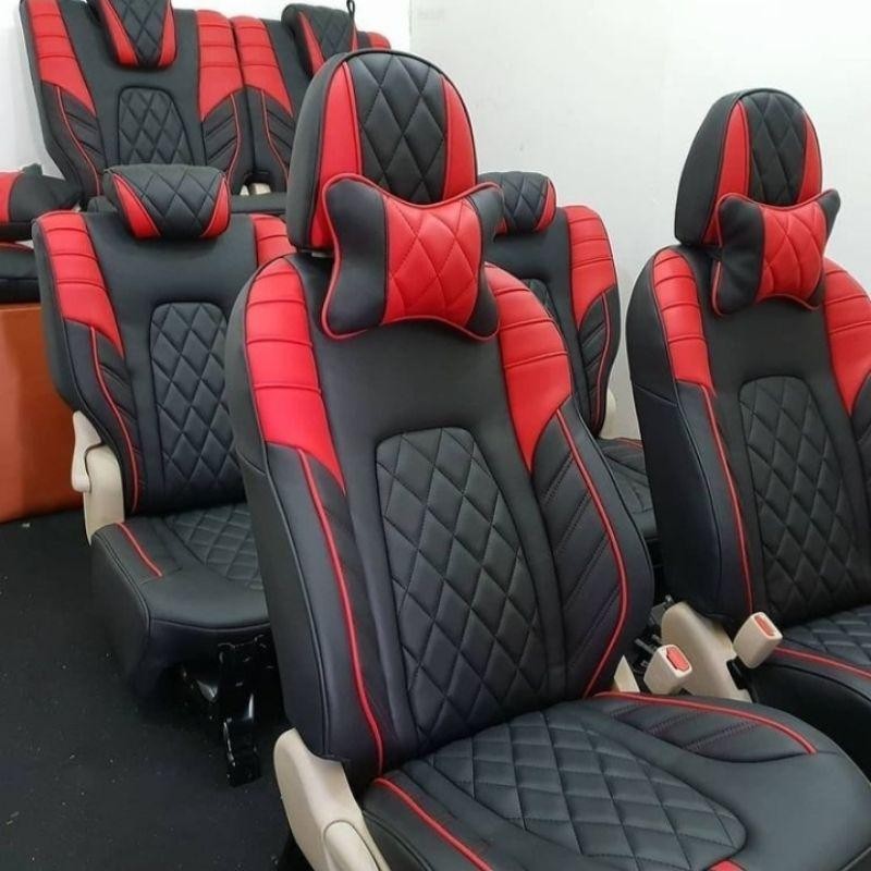 Sarung Jok Mobil Minibus/Mobil Pribadi / Cover Jok Mobil Avanza, Xenia, Calya, Xpander,Dll / Bungkus