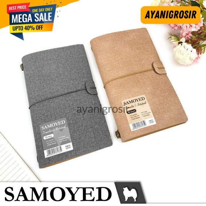

PALING MURAH BUKU CATATAN / JURNAL / TRAVELER'S NOTEBOOK / JOURNAL SAMOYED NBTV-L9 BY AYANI GROSIR !!