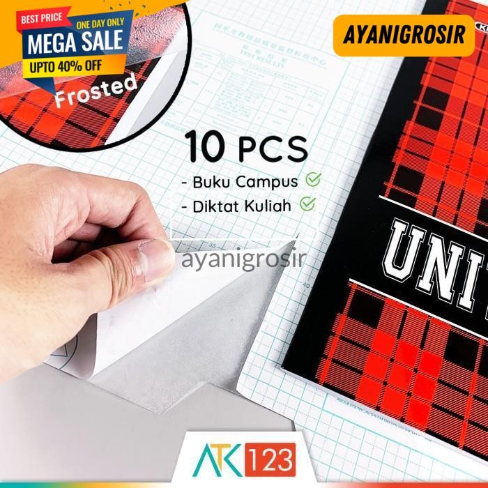 

BEST PRODUK SAMPUL BUKU PLASTIK / PLASTIC SELF ADHESIVE BOOK COVERS BKCV-SA-U BY AYANI GROSIR !!