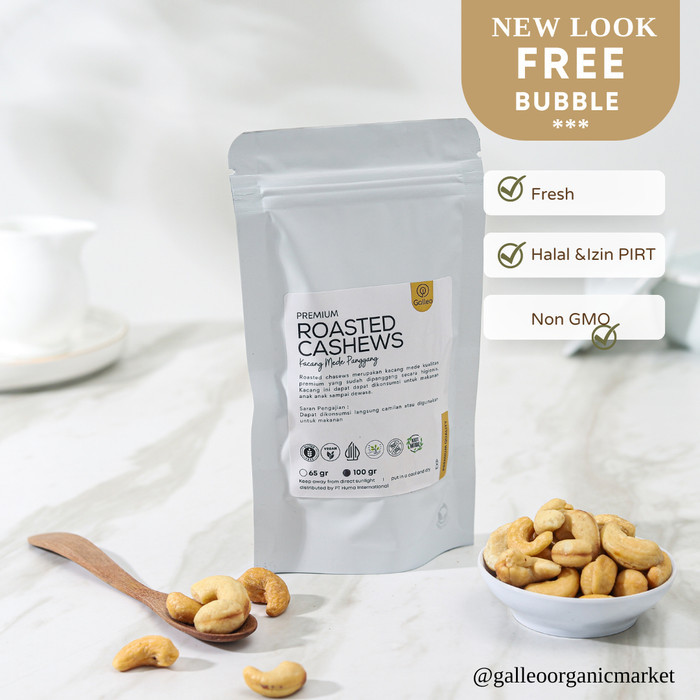 

BIG SALE Kacang Mede Panggang Jumbo Galleo / Kacang Mete Galleo Premium Nuts