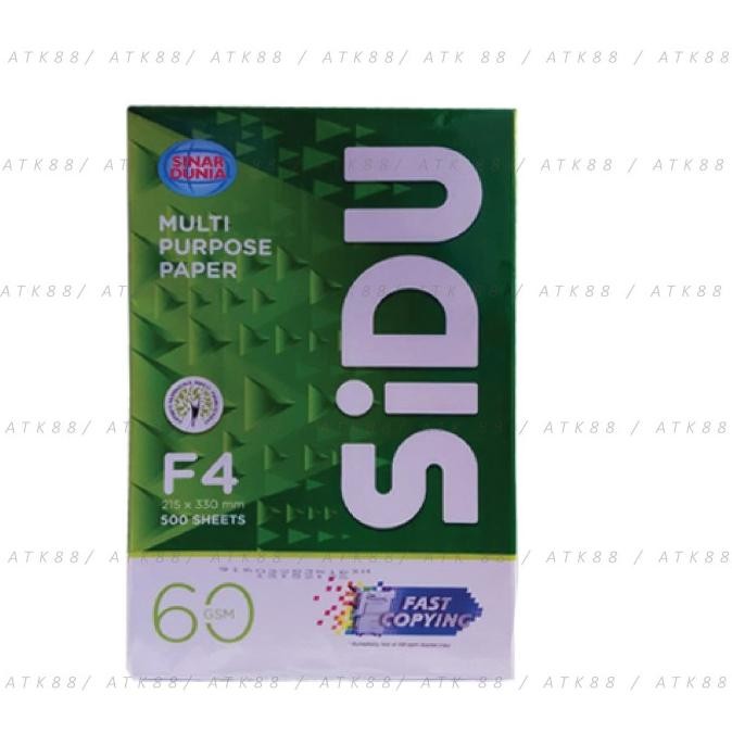 

Sale Kertas Hvs F4 60 Gsm - Sidu