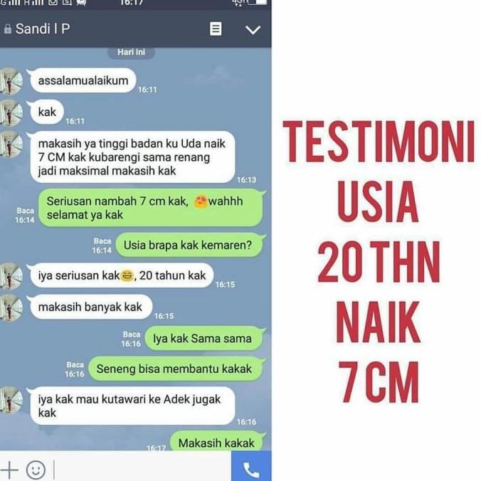 Susu Peninggi Badan Dewasa / Super Grow Up / Peninggi Badan Tiens H85S