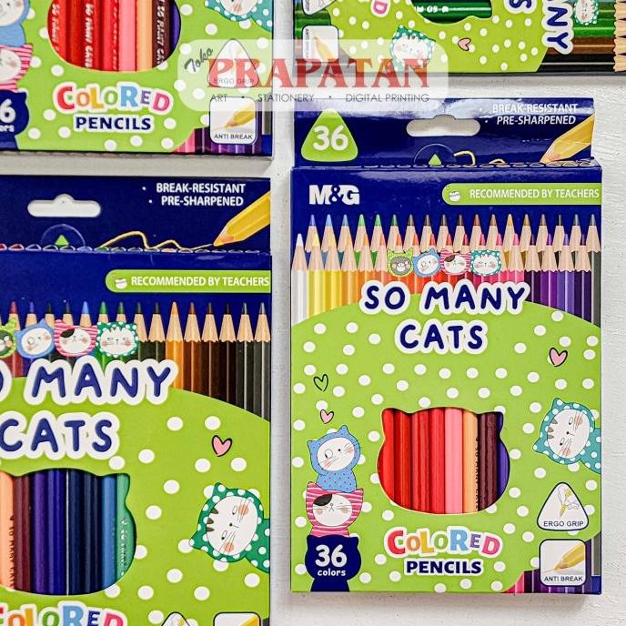 

New Arrival M&G So Many Cats Pensil Warna AWP343A | Color Pencil