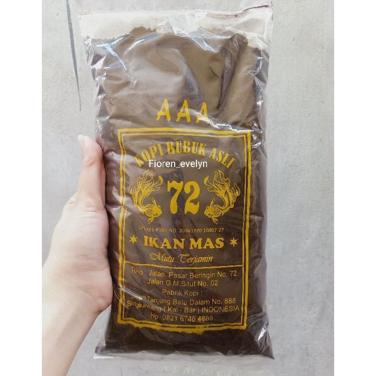 

Ready Kopi Bubuk Asli Ikan Mas 1Kg Kopi Bubuk Khas Kalimantan Barat 1Kg (Rt)