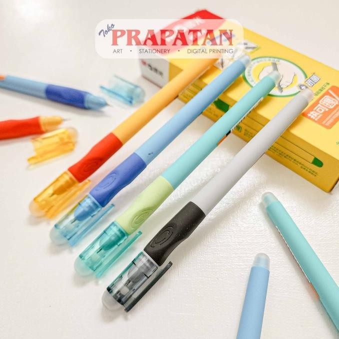 

New Arrival M&G Stick Erasable Gel Pen 0.5mm AKBP7501 | Pena Jel | Pulpen
