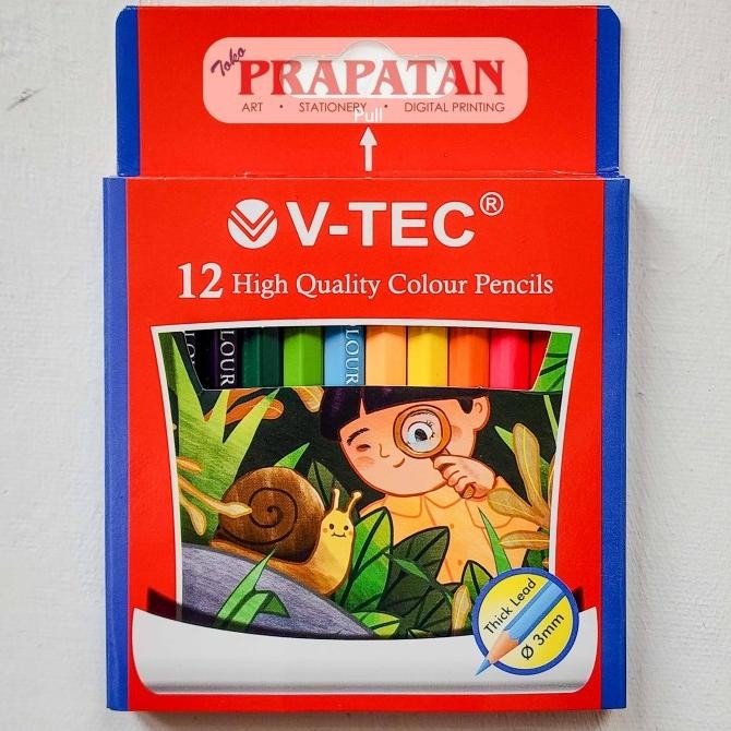 

Premium Pensil Warna V-TEC PW | Color Pencil