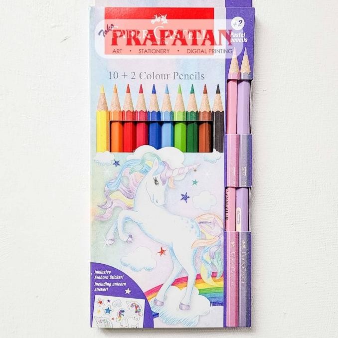 

Premium Pensil Warna Faber Castell Special Edition Unicorn Pastel | Color Pencil