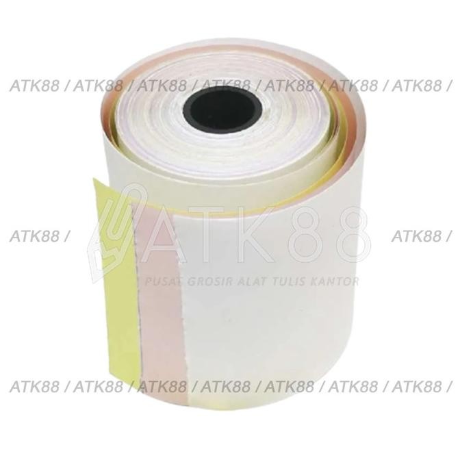 

Sale Kertas Tell Struk Kasir Rol Ncr 3 Ply 75 X 65 Mm