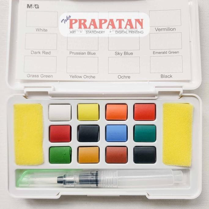 

Premium M&G Solid Watercolor Set APL976 | Cat Air Set