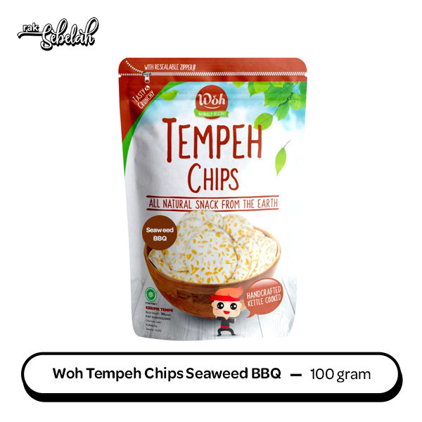 

BERGARANSI Keripik Tempeh Chips Woh 100gr