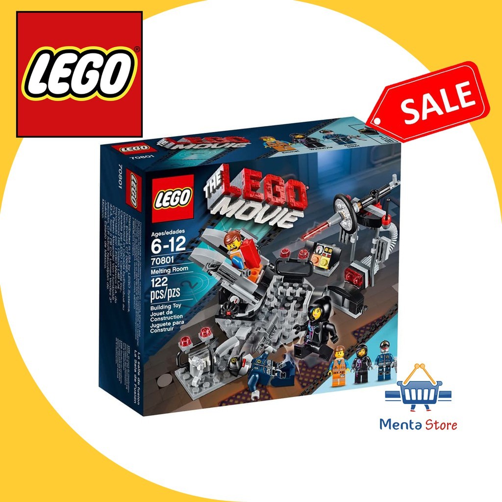 LEGO 70801 The Movie Melting Room Robo SWAT Minifigures Kids Toys Fun