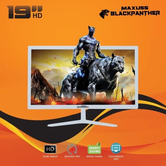 Monitor Led Maxuss Blackpanther 19" Hd Vga Hdmi