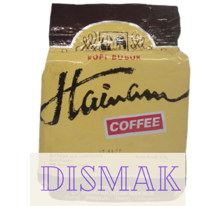 

Kopi Hainam 250 Gram