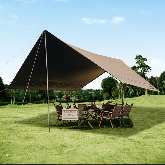 TERMURAH - Flysheet Naturehike CNK2350WS015 kanopi hexagon vinyl camping