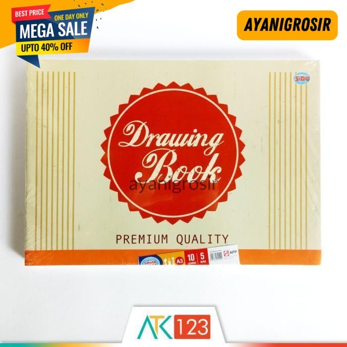 

BIG SALE BUKU GAMBAR / SKETSA SIDU A3 10 LEMBAR BY AYANI GROSIR !!