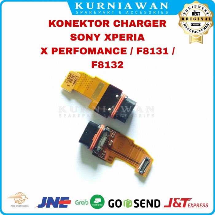 FLEKSIBEL KONEKTOR CHARGER SONY XPERIA X PERFOMANCE F8131 F8132 CASAN