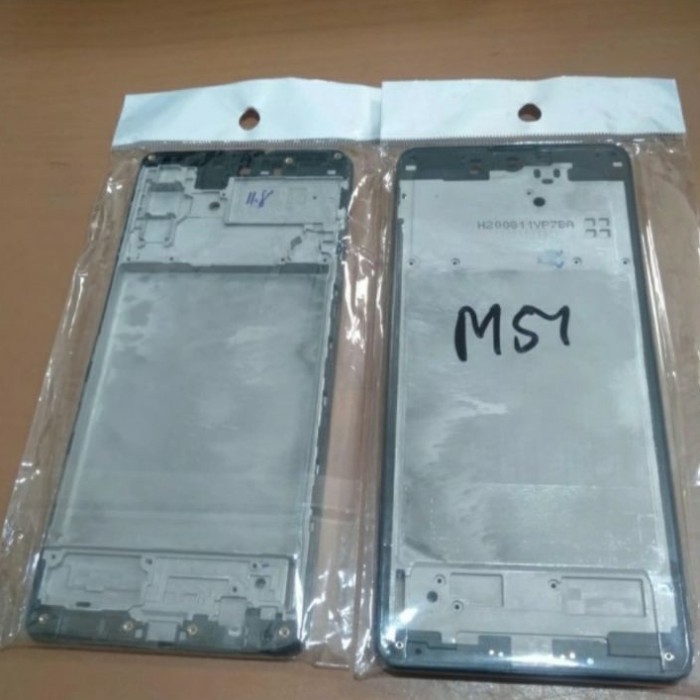FRAME LCD / TULANG TENGAH / TATAKAN LCD SAMSUNG M51 ORIGINAL