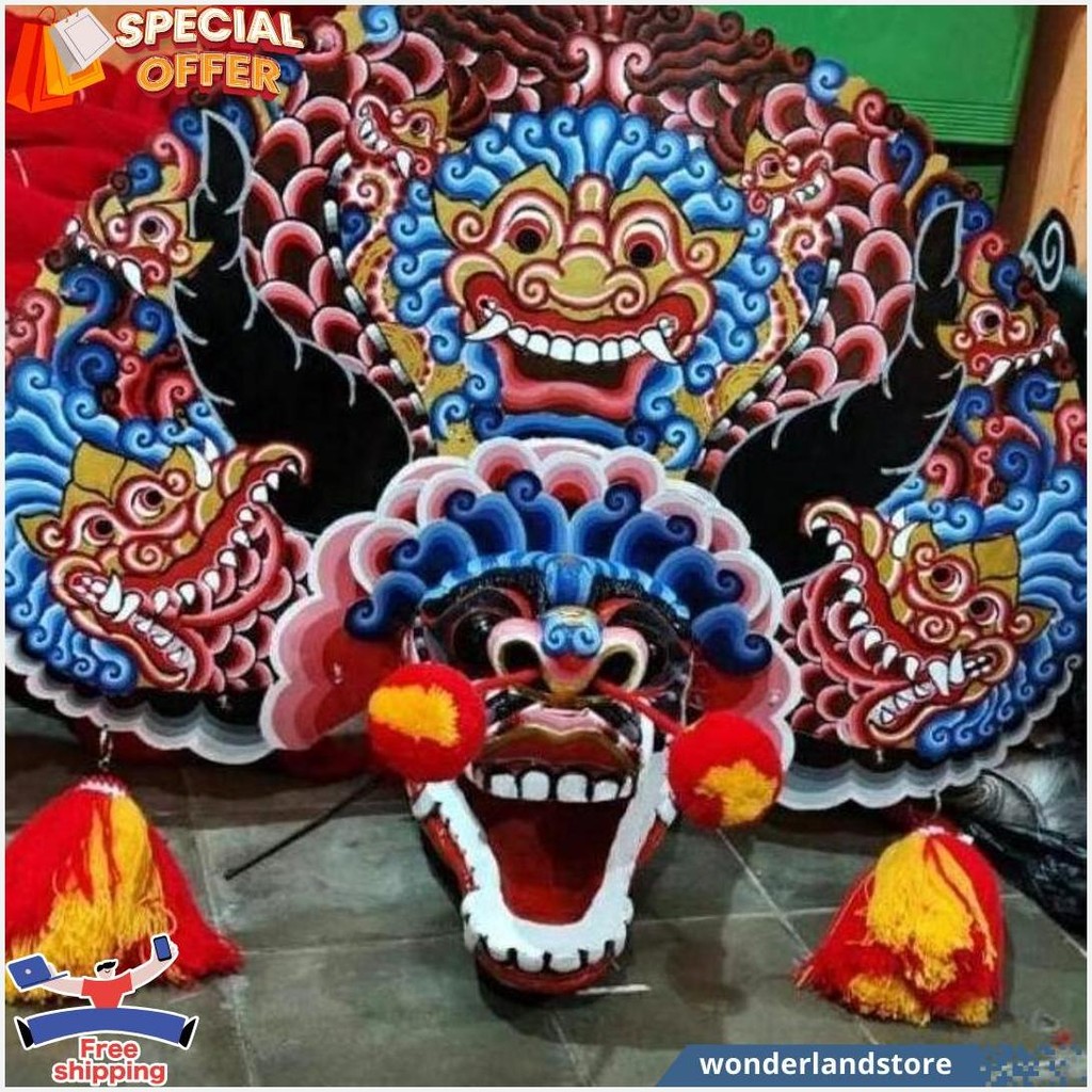 

Bisa Cod Cuci Gudang Barongan Rampak Telon Jamang Cat Air Brush Bonus Kemul Panjang Dan Pentul Tinggal Pakai Ukuran Anak Promo Barongan Plipit Romo Mainan Anak Barongan Anak Sd Brongan Plipit Premium / Barongan Spon Caplok Kain Panjang / Barongan Ponorogo
