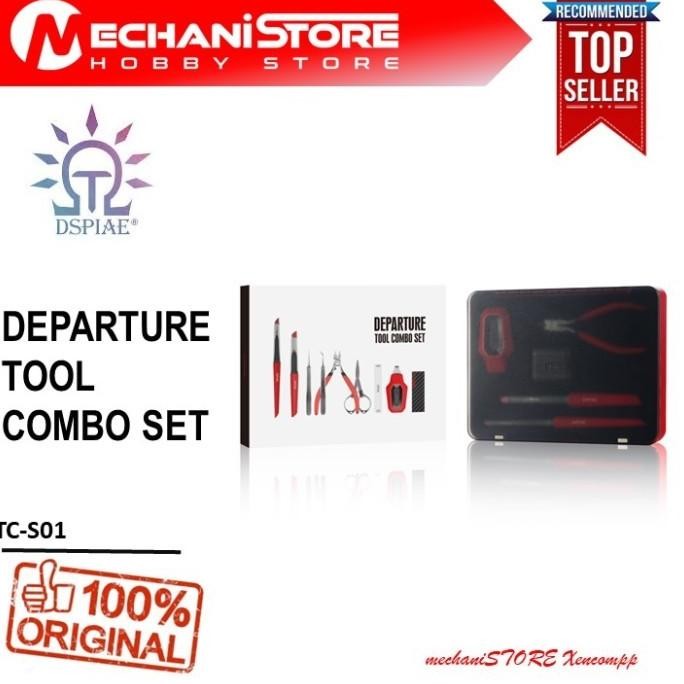 DSPIAE Departure Tool Combo Set - (Nipper Cutter Pinset Amplas Opener)