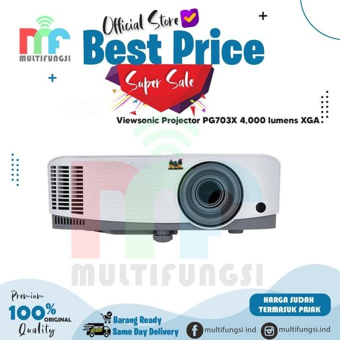 

Viewsonic Projector PG703X 4,000 lumens XGA Garansi Resmi