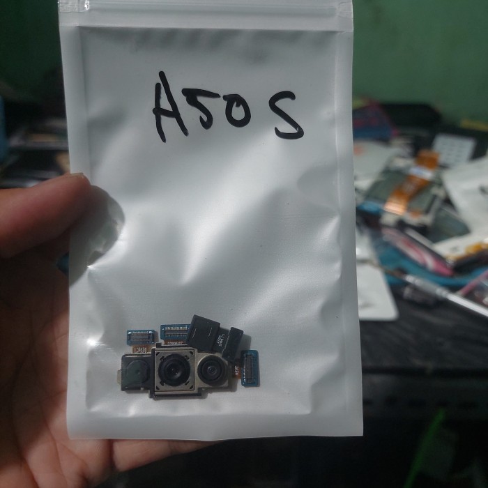 KAMERA DEPAN SAMSUNG A50S ORIGINAL COPOTAN