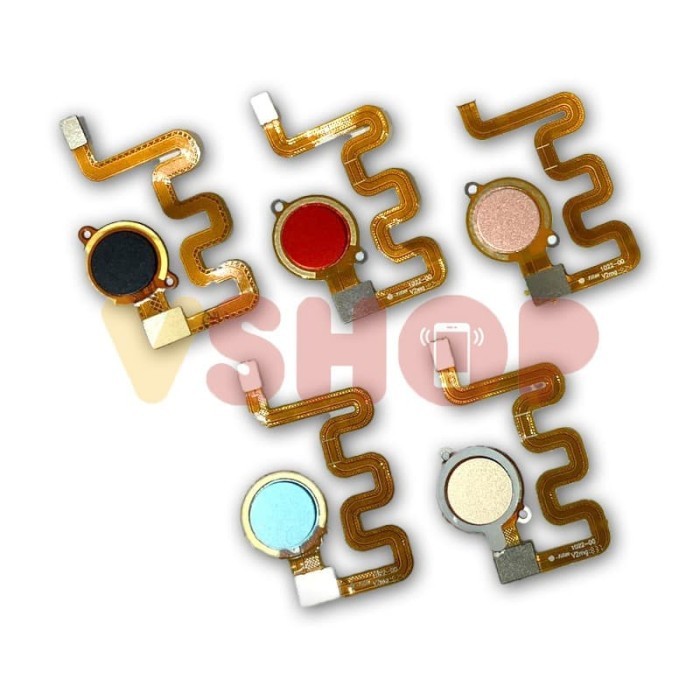 FLEXIBEL FINGERPRINT SIDIK JARI XIAOMI REDMI 6 PRO - MI A2 LITE ORI