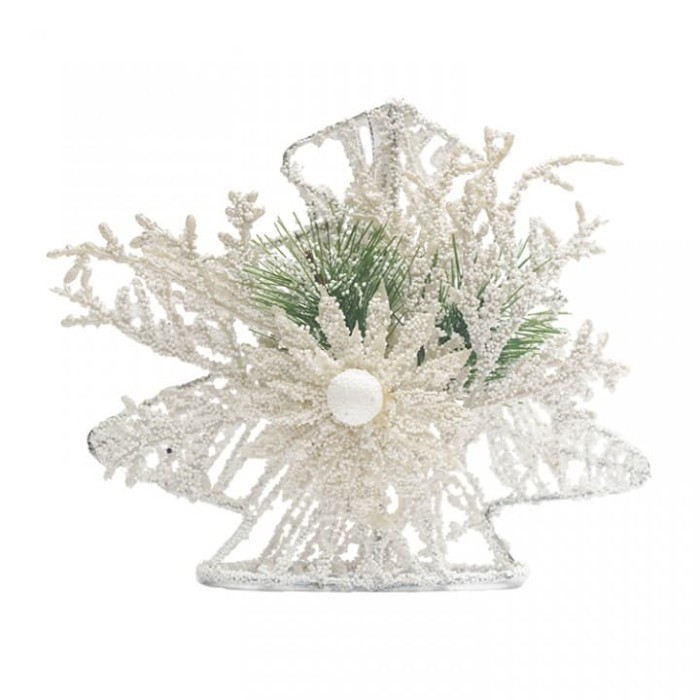 Gantungan Kawat Pohon Salju-Dekorasi Natal