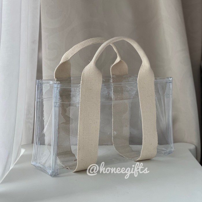 Tas hampers lebaran natal birthday ultah new normal mika pvc premium