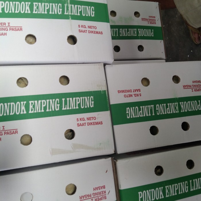 

Ready Gas!!! Emping Melinjo 5Kg Limpung/Emping Melinjo Mentah /Emping 1Dus