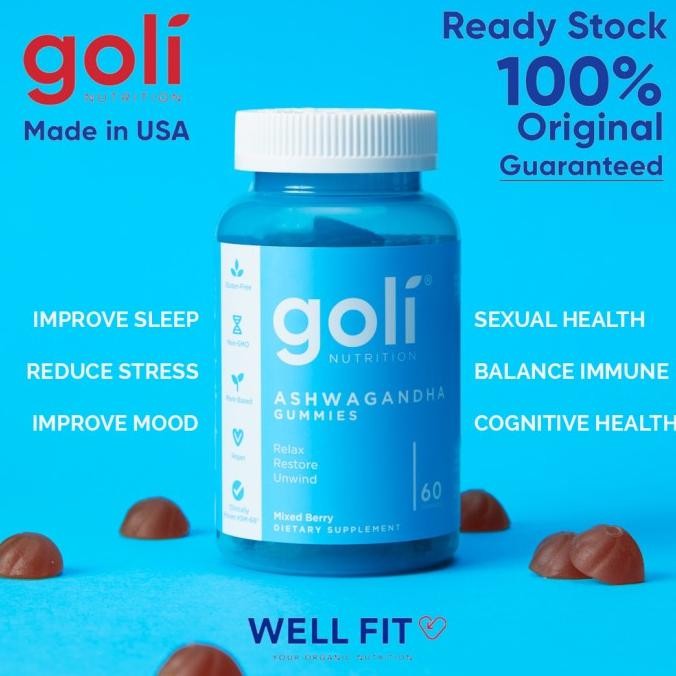 

Official ASHWAGANDHA / ASHWA Gummy by GOLI