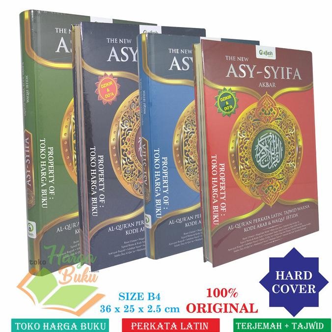 

Al Qur'an Asy-Syifa AKBAR B4 Jumbo Terjemah Perkata Latin Tajwid ALF