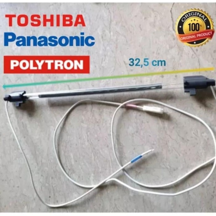 HEATER KACA/ PEMANAS KULKAS 2 PINTU POLYTRON TOSHIBA SANKEN 13 " IN