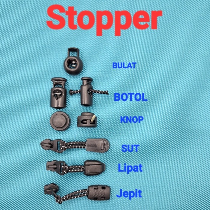 Buckle Plastik Pp Lokal - STOPPER Tali Kur - SK1