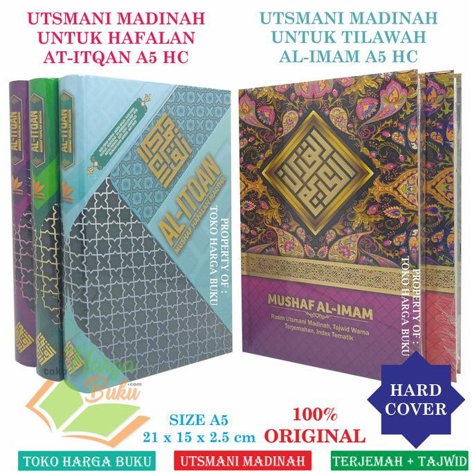

Mushaf Al-Quran Utsmani Tajwid Warna A5 - Hilal Media