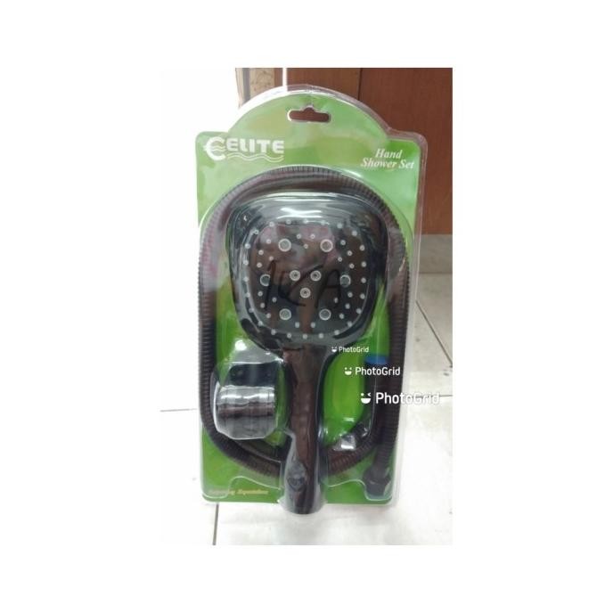 HAND SHOWER MANDI HITAM KOTAK ELITE E 1362 B