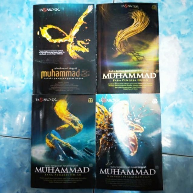 Paket 4 Buku Muhammad Pewaris,Pengeja,Penggema,Penggenggam - Tasaro Gk
