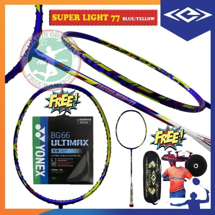 GONGKE SUPERLIGHT / SUPER LIGHT RAKET GONGKE RAKET BADMINTON ORIGINAL
