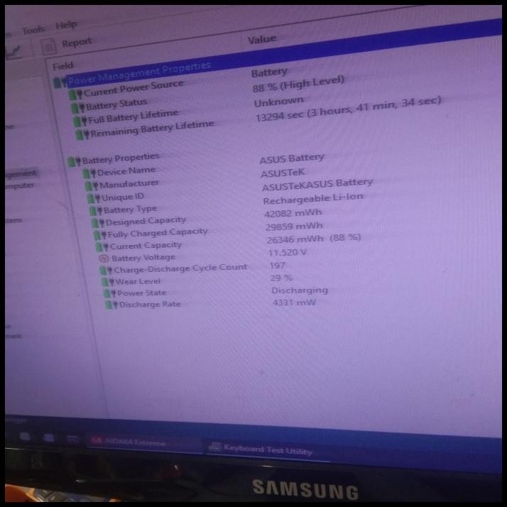 baterai asus e203nah second normal 2jaman