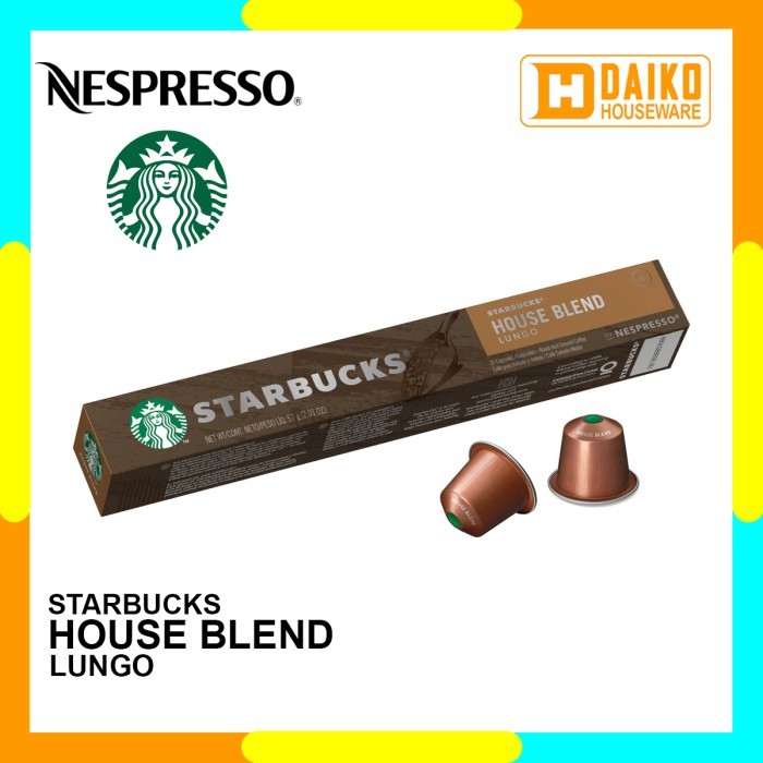 

Ready Stock Starbucks Nespresso Capsule 1 Pack @10 Kapsul All Varian Rasa Original