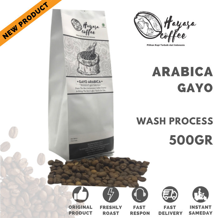 

Promo!! Kopi Hayasa Gayo Specialty Arabika - 500 Gr