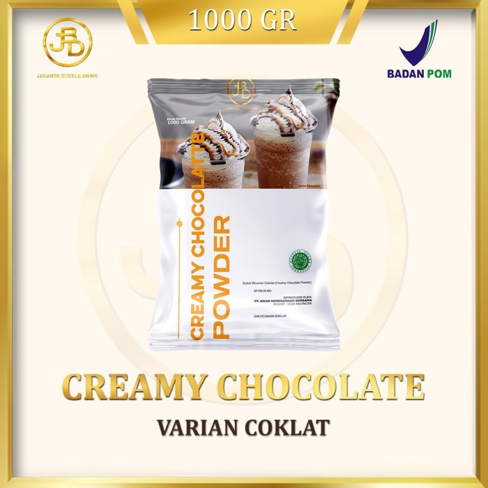 

Diskon Bubuk Minuman Premium Creamy Chocolate 1Kg Jakarta Bubble Drink