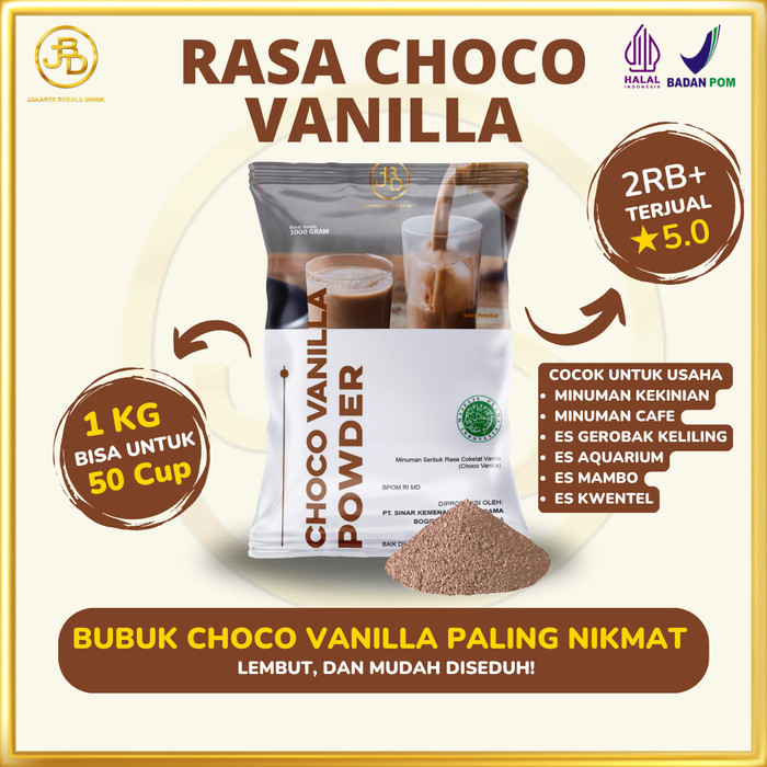 

Terbaru Bubuk Minuman Premium Choco Vanilla 1Kg Jakarta Bubble Drink
