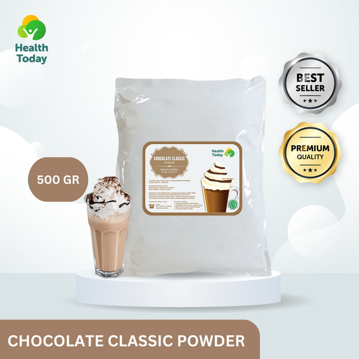 

Terlaris Health Today Premium Chocolate Classic Powder - 500Gr