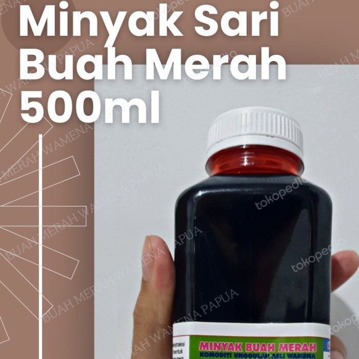 

Diskon Minyak Sari Buah Merah Papua Asli 500Ml - Agro Herbal Husada
