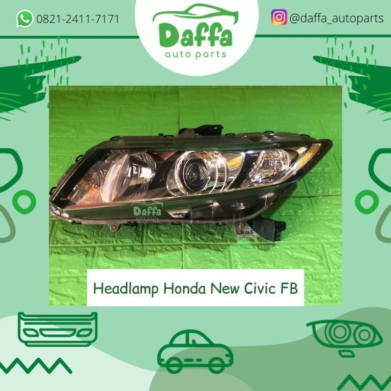 Headlamp Headlight Lampu Depan Mobil Honda New Civic Fb Original
