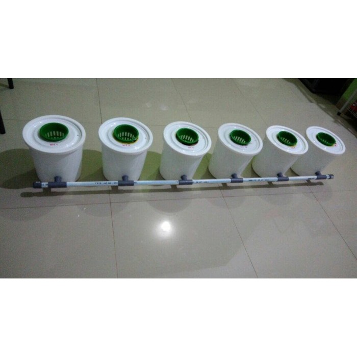 Paket Lengkap Wick/Sumbu Hidroponik 8ltr foodgrade bukan NFT Fertigasi