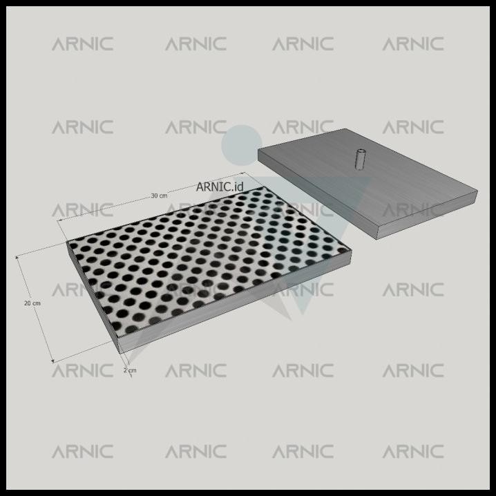 

DRIP TRAY TOP - 30X20X2 CM