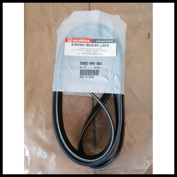 FAN BELT / V BELT / TALI KIPAS MESIN ODYSSEY RB1 RB3 ORIGINAL JAPAN